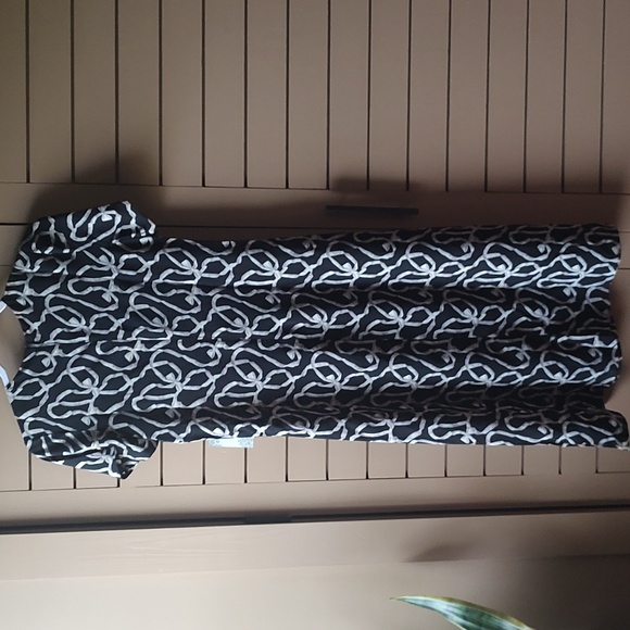 HYACINTH HOUSE Black Bow Print Rowan Maxi Dress size XS - Picture 9 of 10